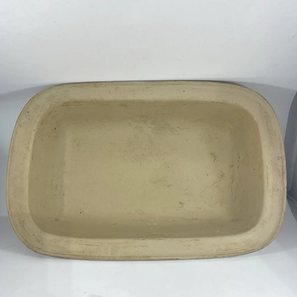 The Pampered Chef Family Heritage Collection Large Roasting Pan 17 x 11 x 4 USA